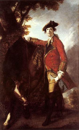 Sir Joshua Reynolds Kapitein Robert Orme oil painting picture